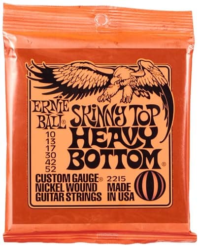 Ernie Ball Skinny Top Heavy Bottom .10–.52 strings