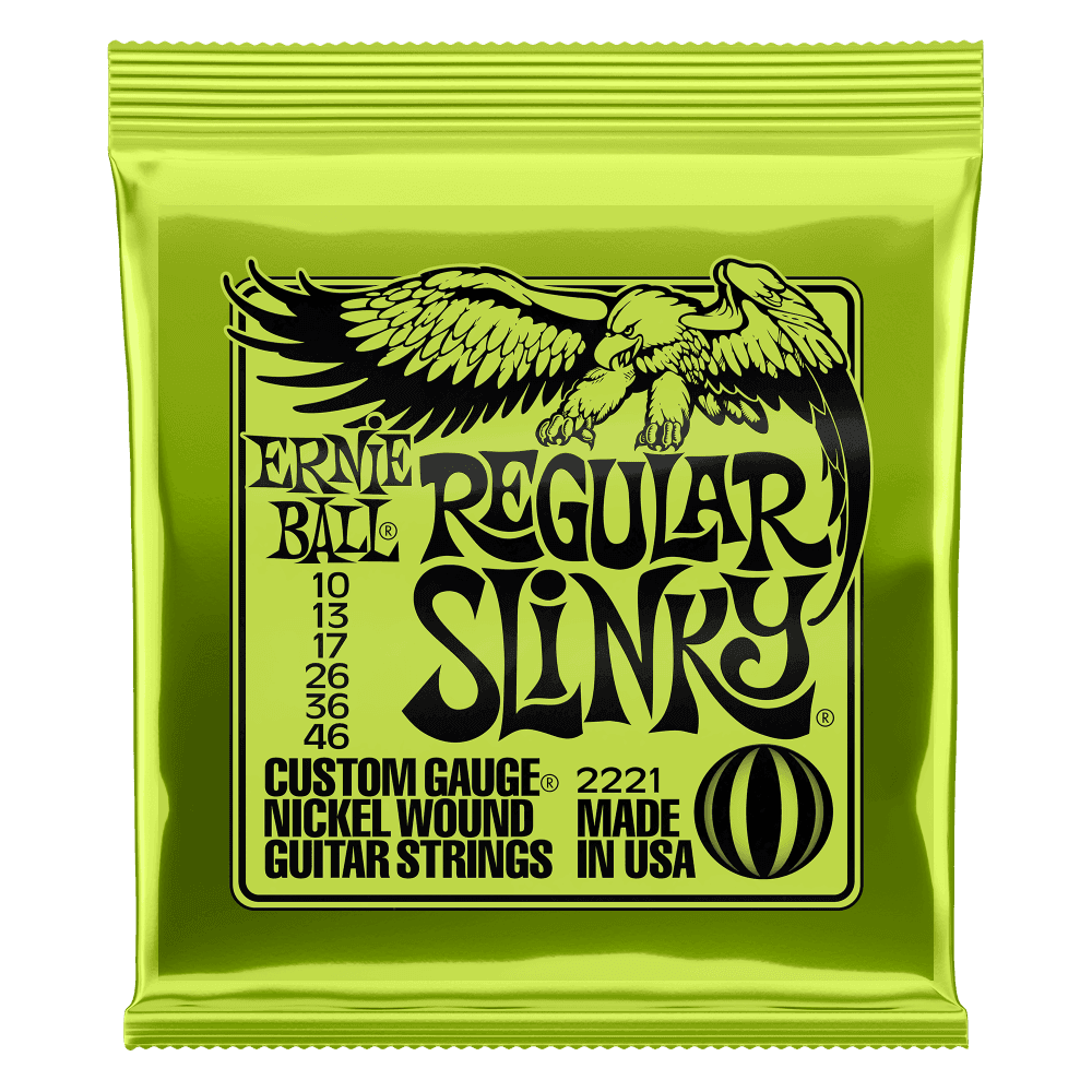 Ernie Ball Regular Slinky .10–.46 strings