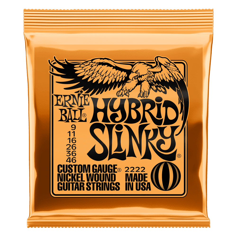 Ernie Ball Hybrid Slinky (.009–.046) .9–.46 strings