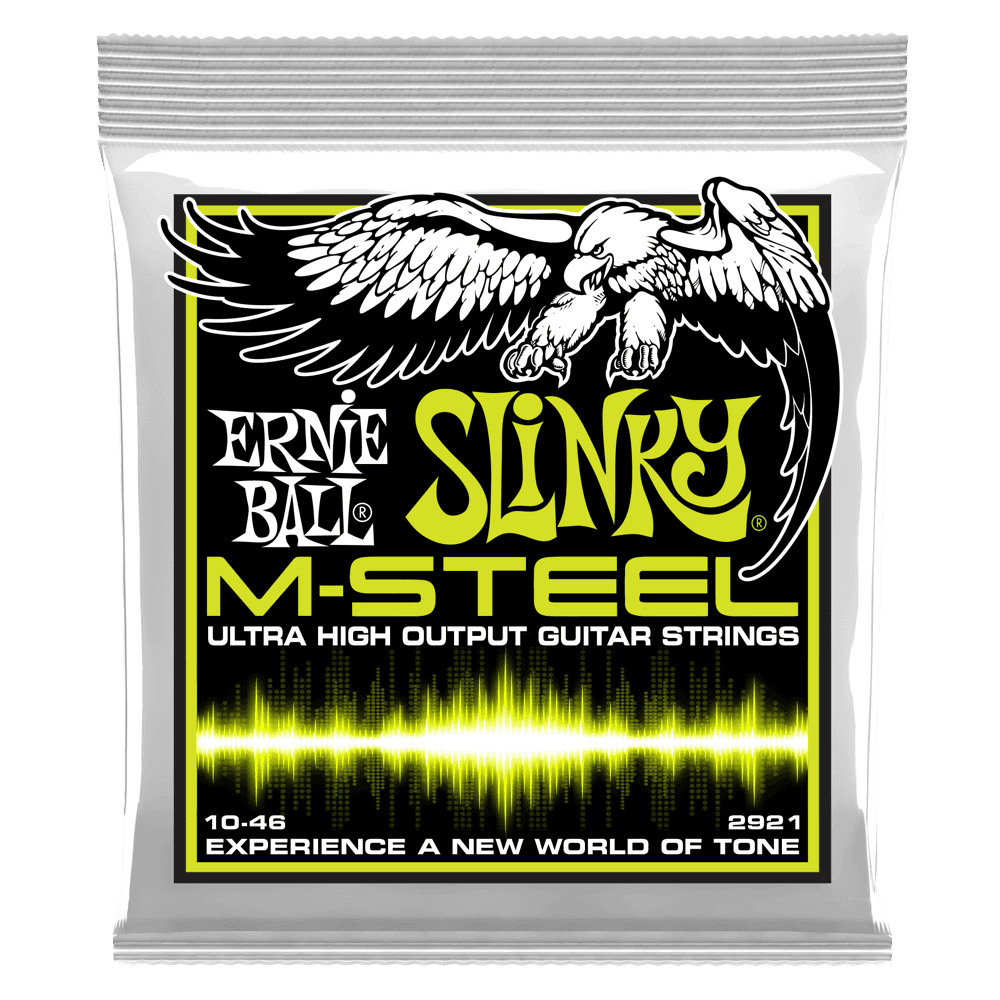 Ernie Ball M-Steel Regular Slinky (.010–.046) .10–.46 strings